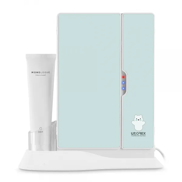 유토렉스 폴라곰 가정용 칫솔건조살균기 UTC-9250W, 아쿠아민트