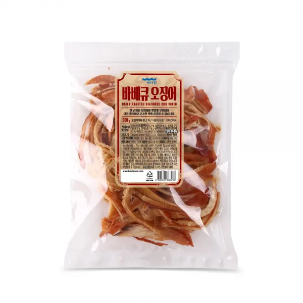 바다원 바베큐 오징어 오리지널, 300g, 1개