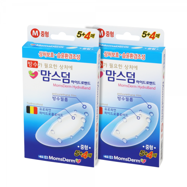 네오 맘스덤 하이드로 방수 습윤 밴드 9p, 2개