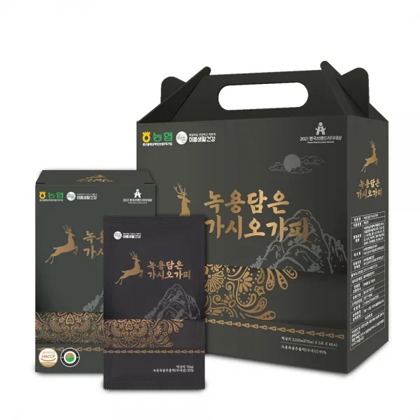 미쁨생활건강 녹용 담은 가시오가피 30p, 1개, 2100ml