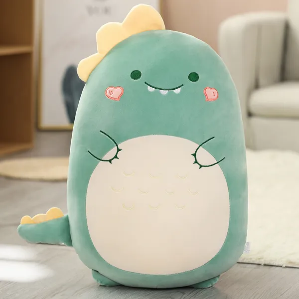 네이처타임즈 동글 캐릭터 인형 공룡, 혼합색상, 45cm