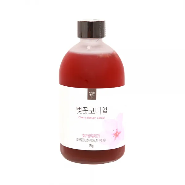 우리꽃연구소 벚꽃 코디얼, 450g, 1개