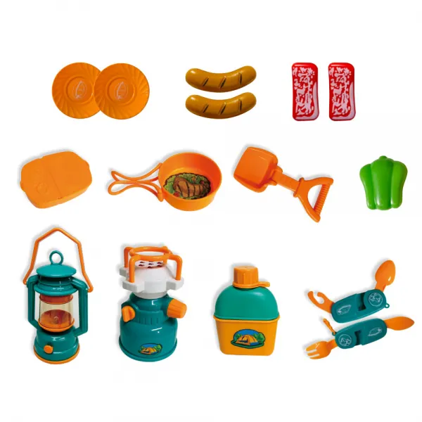 레츠토이 캠핑이 조아 소꿉놀이 세트, 혼합색상