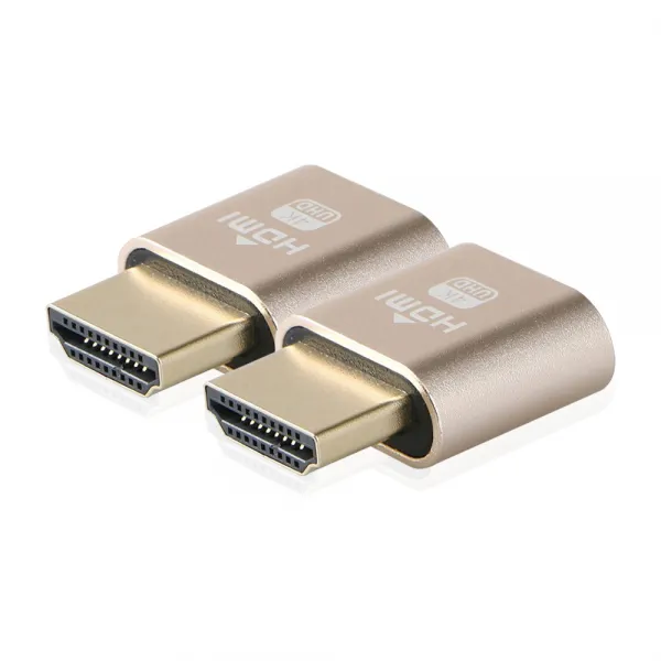엠비에프 HDMI 더미 플러그 4K 60Hz 2p, MBF-HPC01
