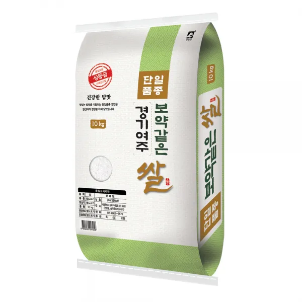 대한농산 2021 햅쌀 보약같은 경기여주쌀, 1개, 10kg(상등급)