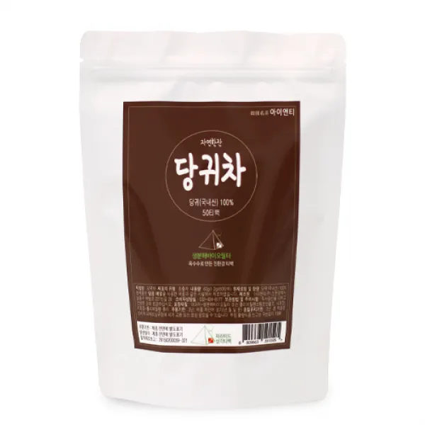 아이앤티 자연한잔 당귀차 삼각티백, 1.2g, 50개