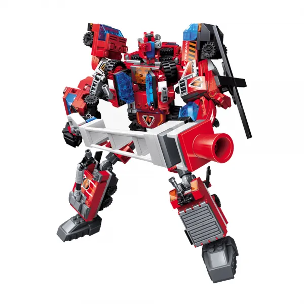 보아미토이 빌딩 로봇 합체 레고호환블록 BAG1416, 혼합색상