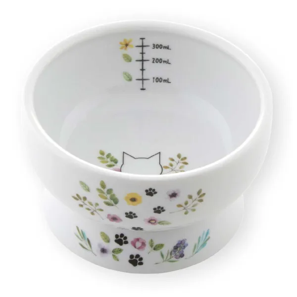 네코이찌 반려동물 가든에디션 워터볼, 화이트 + 그린, 1개