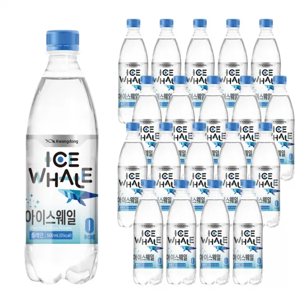 아이스웨일 플레인 탄산수, 20개, 500ml