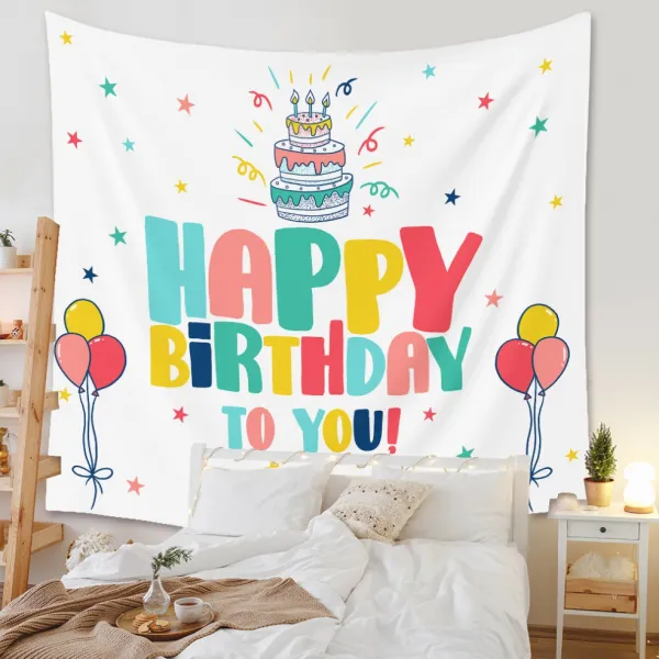 페이토 생일파티 추억 배너 배경 현수막, A3