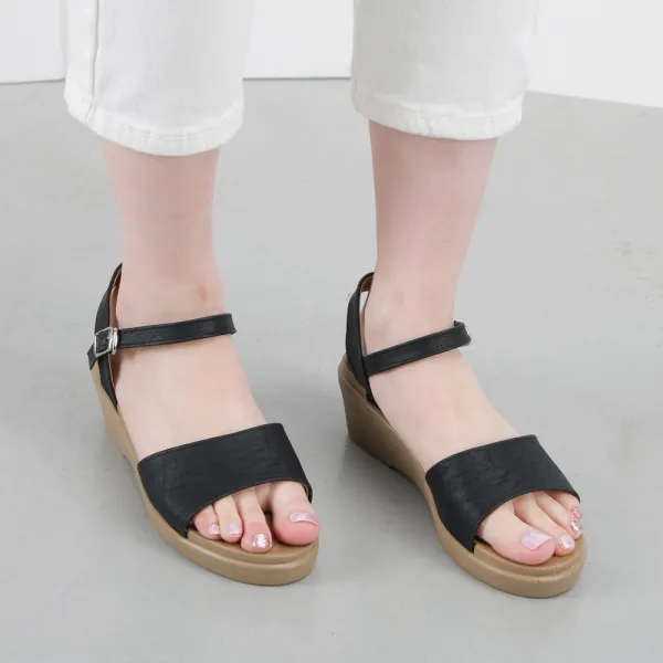 잠비 여성용 벨리사 웨지 샌들