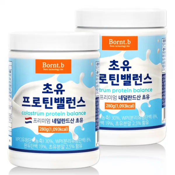본트비 초유 프로틴 밸런스 파우더 280gx2박스
