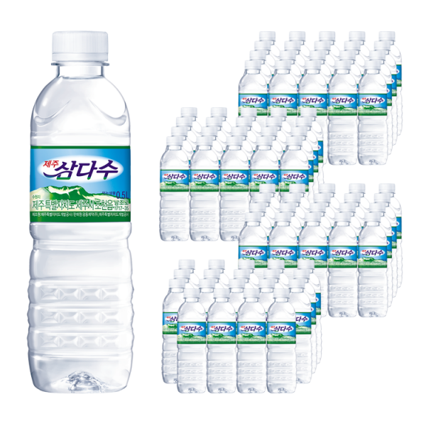 제주삼다수, 500ml, 80개