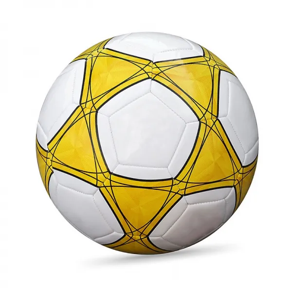 앤써핏 고탄력 축구공 옐로 화이트, 단일상품