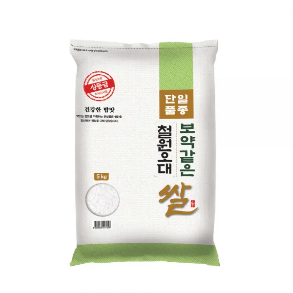대한농산 2021 햅쌀 보약같은 철원오대쌀, 1개, 5kg(상등급)