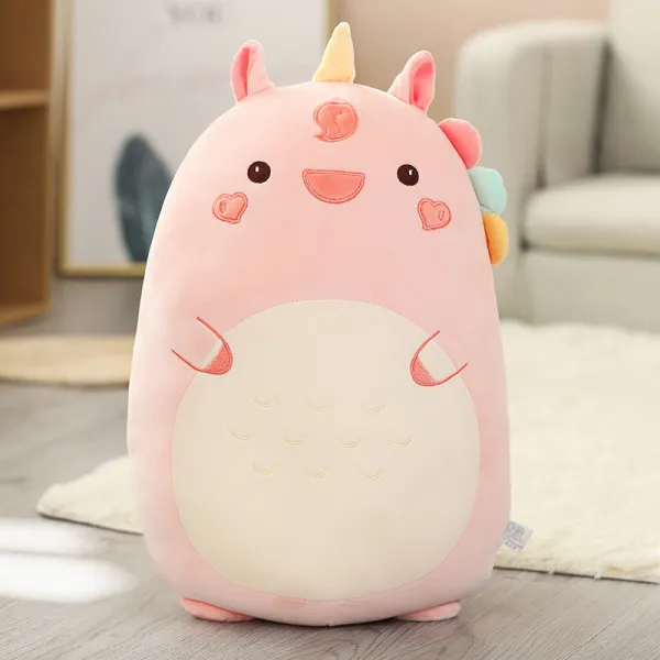 네이처타임즈 동글 캐릭터 인형 돼지, 핑크, 80cm