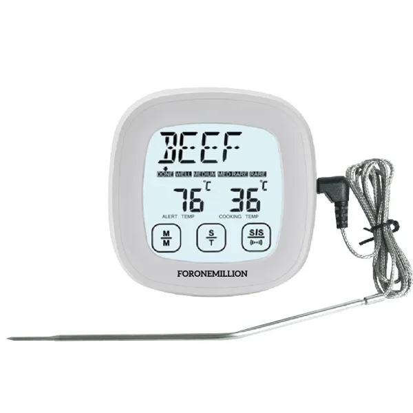 포원밀리언 디지털 조리용 탐침온도계 1개