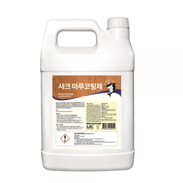 샤크 마루 코팅제 3.75L 목재 바닥 광택용