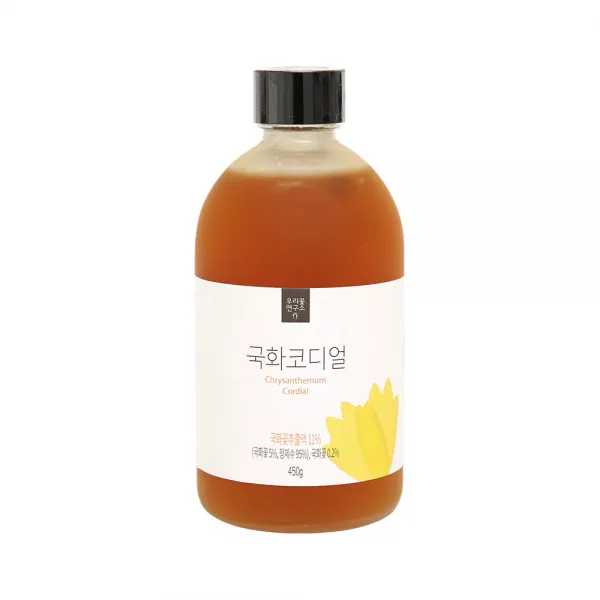 우리꽃연구소 국화 코디얼, 450g, 1개