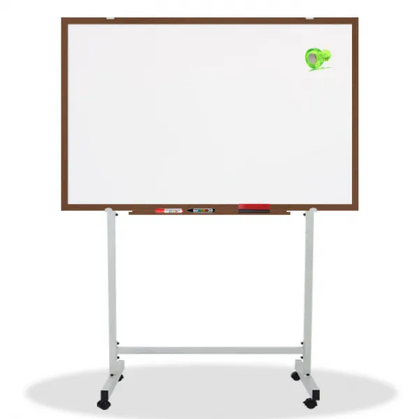 영남칠판 자석 화이트보드+스텐드 150x90~180x120cm 화이트보드 월넛
