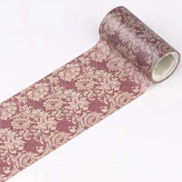플라이봉봉 전권 3건 분장 곤궁을 해소함 작업 방 MT 예술가 WILLIAMMORRIS, 레드 국화 ｜ 전권 50mm *10m