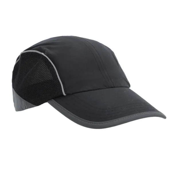 주식회사 청아커머스 MIER Mesh Running Hat 레이스 아웃도어 스포츠 야구 캡 빠른 드라이 라이트급 Dark Gray 골프, 01 black