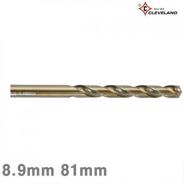 노멜스토어 클리브랜드 코발트드릴 8.9mm 81mm 125mm 통 5EA 비트 플렉서블비트 홀쏘