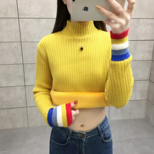 스위티나 여성용 목폴라 기모니트