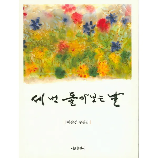 세 번 돌아보는 날:이순선 수필집, 세종출판사