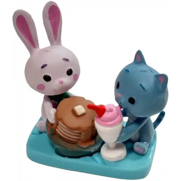 디즈니 난파 잇 랄프 2 랄프 깨져 판케이크와 밀크쉐이크 Pvc 그림 루즈 1.5인치 피규린 케이크 토퍼 토이 단일옵션