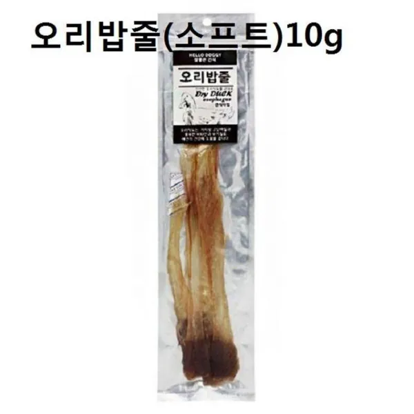 FCO608117참좋은 간식 오리밥줄 소프트10g, 1