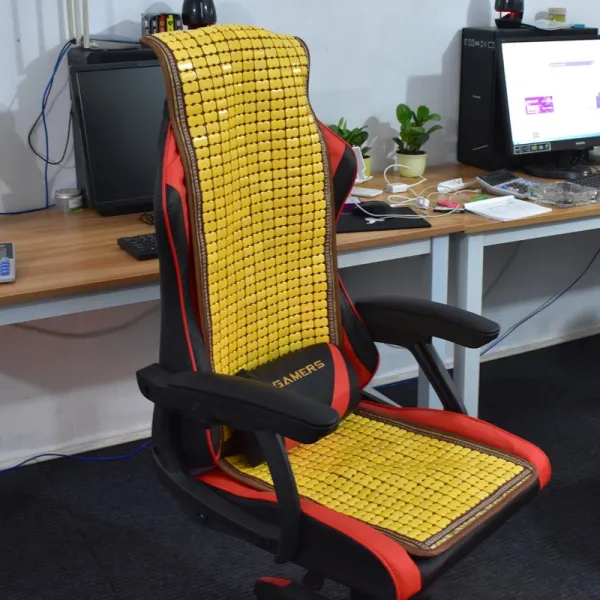 이셀 10자리 ~ 15자리 아나운서 게임용 사무실 컴퓨터 회전의자 방석 등받이 일체 쿨링시트 앉다 40 *50 _기대다 40 *8