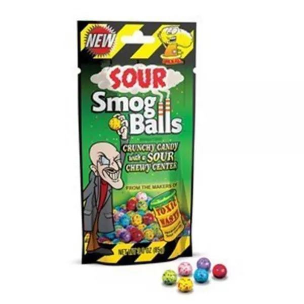 TOXIC WASTE 유독성 폐기물 시큼한 스모그 볼 Sour Smog Balls, 단일상품