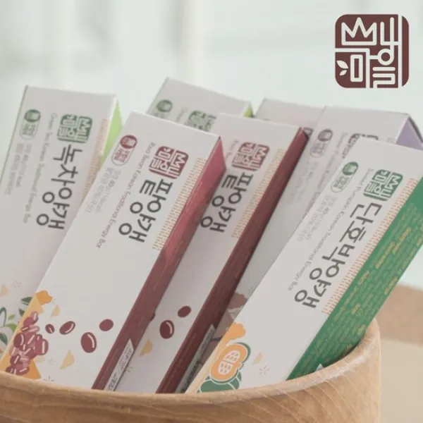 [KT알파쇼핑]산내마을 수제 한천 양갱 모듬세트 44개(팥+단호박+녹차+고구마 11개) 낱개포장, 단일상품