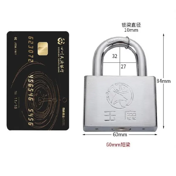 배터리함 자물쇠 방수 레인가드 방문 걸려 있다 사소하다 문을 잠그다 작은 가정용 배합 몸통이 드러난 농촌 2557085035, 60mm 짧은 양 쫙 펴다 자물쇠 (