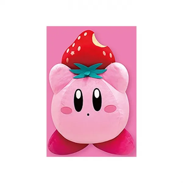 노 브랜드 제품 커비 × 딸기 남코 VERY STRAWBERRY BIG 인형 (새침데기)