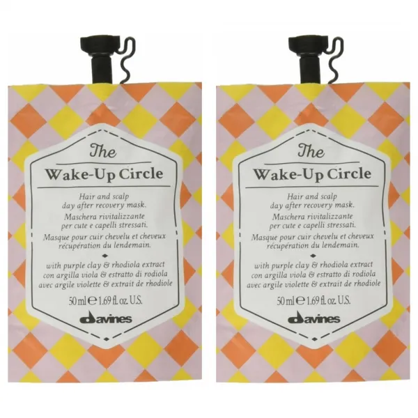 Davines The Wake-up Circle 다비네스 더 웨이크 업 서클 1.69oz(50ml) 2팩