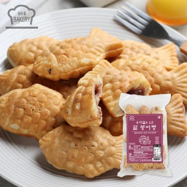 [MLC] 성수동BAKERY 우리밀 무농약 팥 붕어빵 3봉세트, 상세설명 참조, 없음