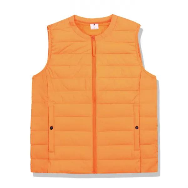 프레젠트 남성용 초경량 R넥 패딩 조끼