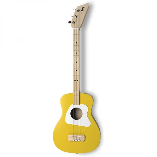 Loog Pro Acoustic 기타 어린이 10대 초년 옐로우, 상세페이지 참조