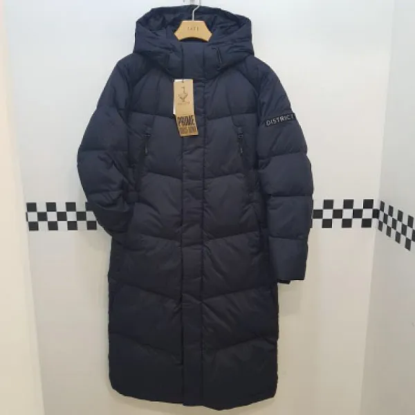 테이트 테이트 남녀공용 구스 롱롱다운 네이비 Ka8w0 Uih110