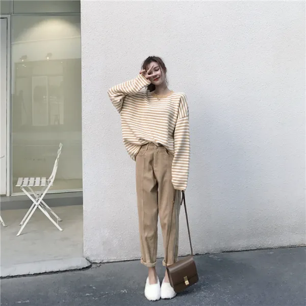 르미앙 여성 골덴 팬츠