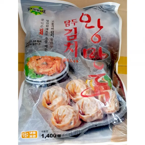 김치왕만두 담두 1.4kg X6 만두 고향만두 개간식 왕만 1