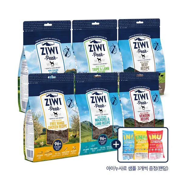 강아지가 잘먹는 반려견 애견 건식사료 지위픽 독식품 고등어&양고기 454g 