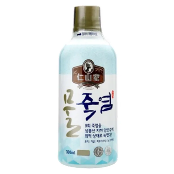 [멸치쇼핑]인산가 물죽염골드 300ml병/9회죽염/경남 함양/무료배송, 상세페이지 참조