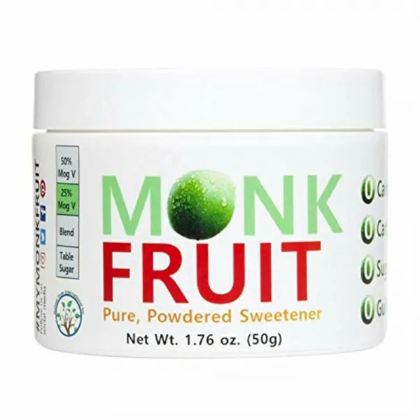 NAMANNA 나만나 나한과 몽크 프룻 스위트너 50g Monk Fruit Sweetener 1.76 oz 1000 Servings, 1팩