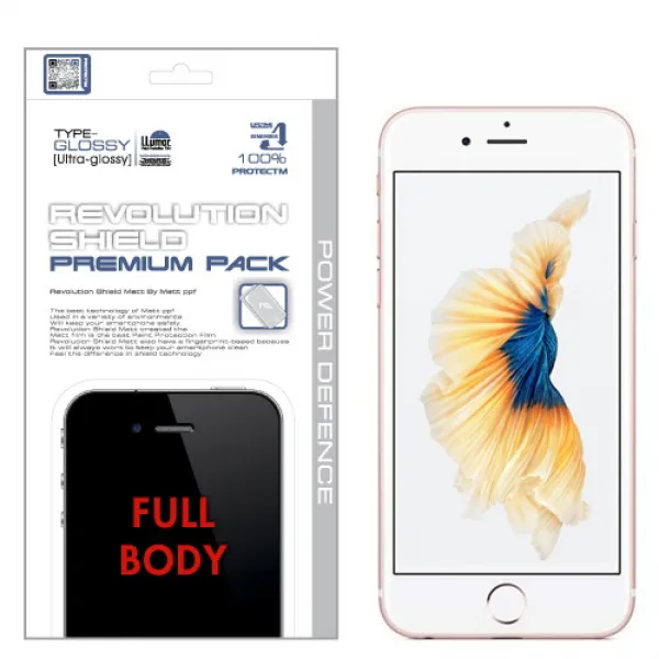  바보사랑 레볼루션쉴드 프리미엄팩 전신필름 아이폰6s플러스 1개