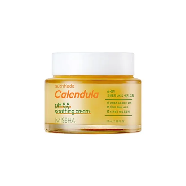 [미샤] 30% 순하다 카렌듈라 pH5.5 수딩 크림 50ml, 단품, 옵션선택