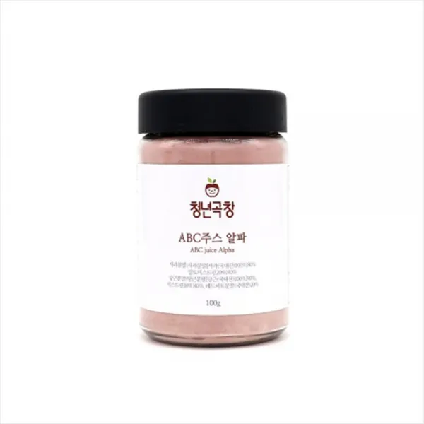 ABC주스 알파.네이버 랭킹1위. 사과 비트 당근 쥬스 분말. 11차완판 12차 재입고. SNS대란 바로 그상품.에이비씨주스., 3개, 100g