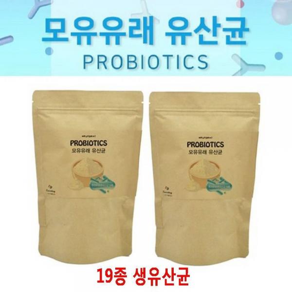 여성 장건강 프로바이오틱스 모유유산균 생유산균 비피도박테리움 가루 분말 락토바실러스 불가리쿠스 가세리 카제이 람노서스 루테리 애시도필러스 150g 2봉